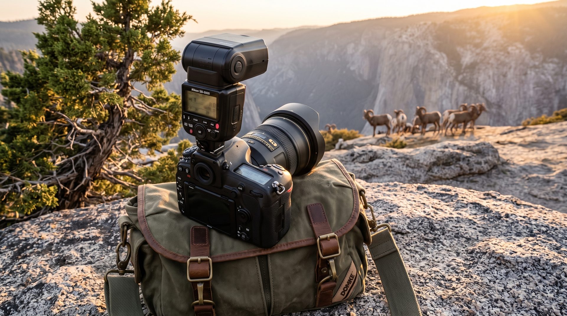 Nikon camera on rock 2K 202609061532